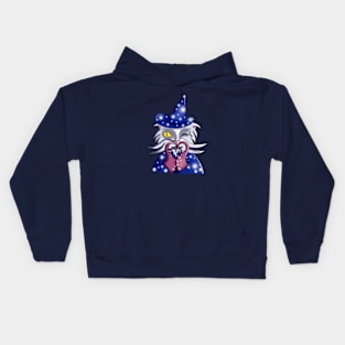 Сat-wizard loves you Kids Hoodie